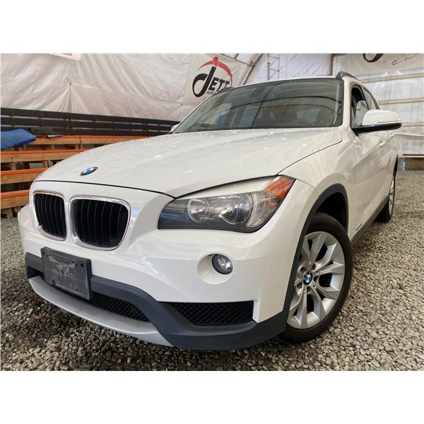PARKSVILLE - 2013 BMW X1 WHITE 190312 KMS - DR86798