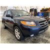 Image 8 : PARKSVILLE - 2009 HYUNDAI SANTA FE BLUE 321833 KMS - D292261
