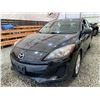 Image 3 : PARKSVILLE - 2012 MAZDA MAZDA3 BLACK 220758 KMS - D557631