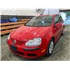 Image 3 : PARKSVILLE - 2007 VOLKSWAGEN RABBIT RED  127268 KMS - D184984