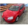 Image 4 : PARKSVILLE - 2007 VOLKSWAGEN RABBIT RED  127268 KMS - D184984