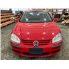 Image 6 : PARKSVILLE - 2007 VOLKSWAGEN RABBIT RED  127268 KMS - D184984