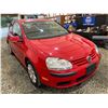 Image 9 : PARKSVILLE - 2007 VOLKSWAGEN RABBIT RED  127268 KMS - D184984