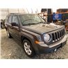 Image 9 : PARKSVILLE - 2014 JEEP PATRIOT GREY 250242 KMS - B855175
