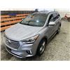 Image 4 : PARKSVILLE - 2017 HYUNDAI SANTA FE GREY 140479 KMS - D177995