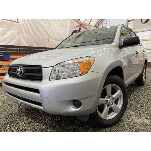 PARKSVILLE - 2008 TOYOTA RAV4 SILVER  143498 MILES - D130718