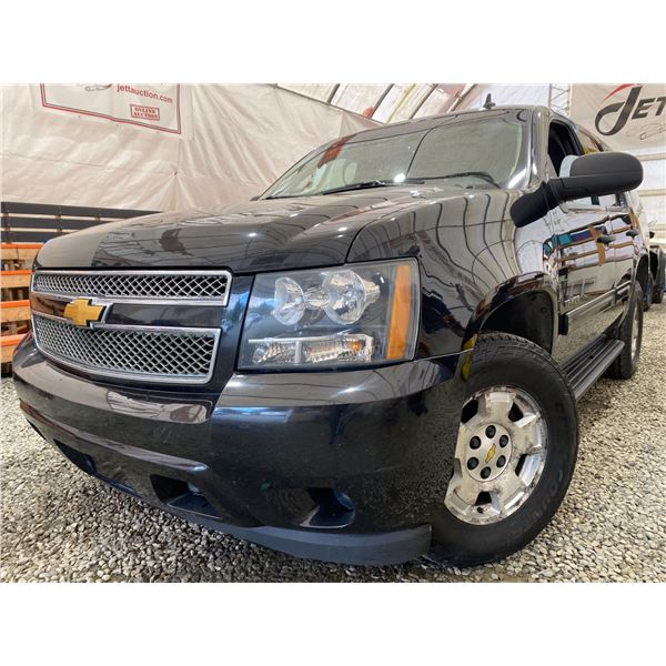 PARKSVILLE - 2014 CHEVROLET TAHOE BLACK 292620 KMS - D198899