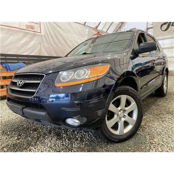 PARKSVILLE - 2009 HYUNDAI SANTA FE BLUE 321833 KMS - D292261