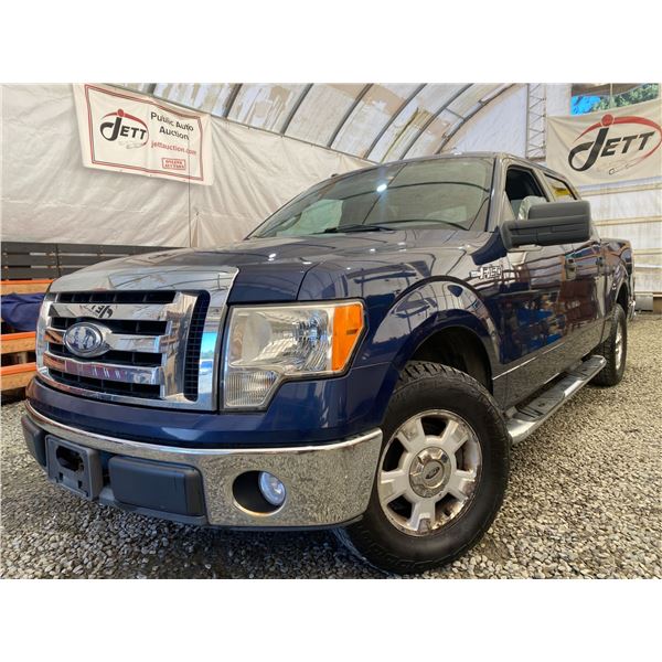 PARKSVILLE - 2009 FORD F-150 BLUE 241521 KMS - BB07248