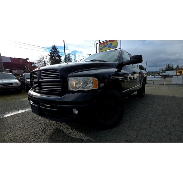 DUNCAN - 2003 DODGE RAM BLACK  323424 KMS - D606415