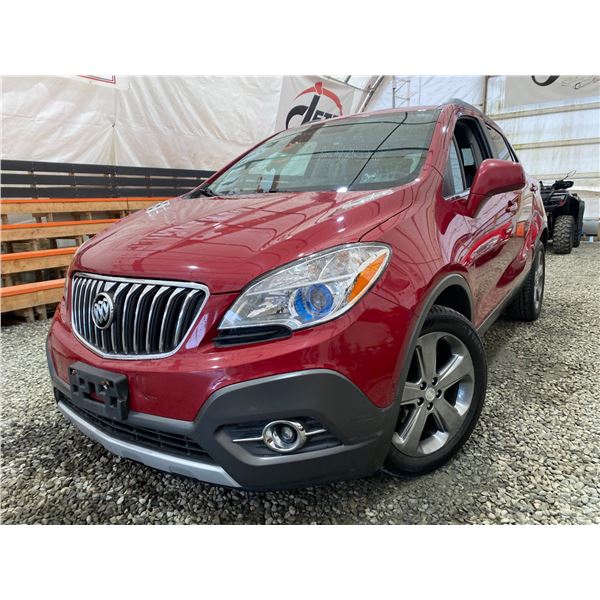 PARKSVILLE - 2013 BUICK ENCORE RED 121775 KMS - B135427