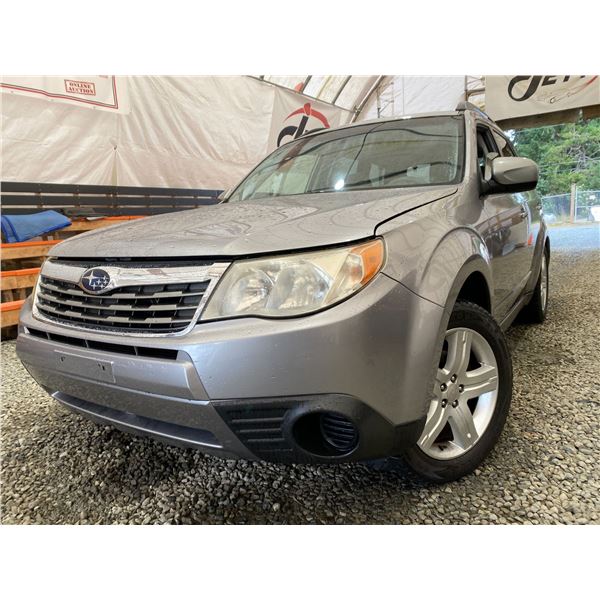 PARKSVILLE - 2010 SUBARU FORESTER SILVER 135966 MILES - P806297
