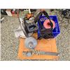 Image 2 : 633 -- SMART MASTER CHOPSAW, TOOL BELT AND LAMP