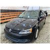 Image 3 : PARKSVILLE - 2013 VOLKSWAGEN JETTA BLACK 254018 KMS - B284174