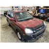 Image 10 : PARKSVILLE - 2007 HYUNDAI TUCSON RED 249595 KMS - B594539