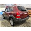 Image 20 : PARKSVILLE - 2007 HYUNDAI TUCSON RED 249595 KMS - B594539