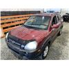 Image 4 : PARKSVILLE - 2007 HYUNDAI TUCSON RED 249595 KMS - B594539