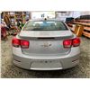 Image 18 : PARKSVILLE - 2013 CHEVROLET MALIBU SILVER 164566 KMS - D126922