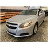 Image 3 : PARKSVILLE - 2013 CHEVROLET MALIBU SILVER 164566 KMS - D126922