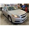 Image 9 : PARKSVILLE - 2013 CHEVROLET MALIBU SILVER 164566 KMS - D126922