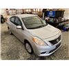 Image 10 : PARKSVILLE - 2012 NISSAN VERSA SILVER 96954 KMS  - J885946