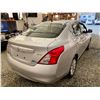 Image 15 : PARKSVILLE - 2012 NISSAN VERSA SILVER 96954 KMS  - J885946
