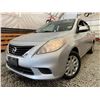 Image 1 : PARKSVILLE - 2012 NISSAN VERSA SILVER 96954 KMS  - J885946