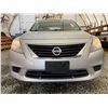 Image 5 : PARKSVILLE - 2012 NISSAN VERSA SILVER 96954 KMS  - J885946