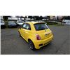 Image 14 : DUNCAN - 2012 FIAT 500 YELLOW  157200 KMS - J237413