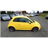 Image 8 : DUNCAN - 2012 FIAT 500 YELLOW  157200 KMS - J237413
