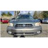 Image 3 : DUNCAN - 2003 SUBARU  OUTBACK  GREEN 213550 KMS - J606310
