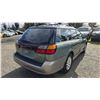 Image 9 : DUNCAN - 2003 SUBARU  OUTBACK  GREEN 213550 KMS - J606310
