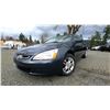 Image 1 : DUNCAN - 2003 HONDA ACCORD BLACK  224095 KMS - D810231