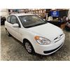 Image 9 : PARKSVILLE - 2010 HYUNDAI ACCENT WHITE 240720 KMS - P156468