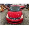 Image 7 : PARKSVILLE - 2009 NISSAN VERSA RED 138277 KMS - D388123
