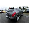Image 5 : DUNCAN - 2007 NISSAN MURANO GREY 243683 KMS - D651130
