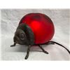 Image 1 : VINTAGE TIN CHI LADYBUG LAMP