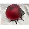 Image 6 : VINTAGE TIN CHI LADYBUG LAMP