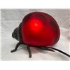 Image 8 : VINTAGE TIN CHI LADYBUG LAMP