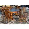 Image 12 : COUNTRY FRENCH ROUND DINING TABLE AND 8 CHAIRS!