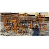 Image 13 : COUNTRY FRENCH ROUND DINING TABLE AND 8 CHAIRS!