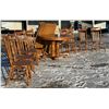 Image 2 : COUNTRY FRENCH ROUND DINING TABLE AND 8 CHAIRS!