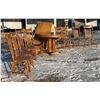 Image 3 : COUNTRY FRENCH ROUND DINING TABLE AND 8 CHAIRS!