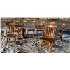 Image 8 : COUNTRY FRENCH ROUND DINING TABLE AND 8 CHAIRS!