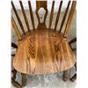 Image 11 : COCHRANE SOLID OAK DINING CHAIRS, LOT OF 6