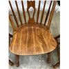 Image 12 : COCHRANE SOLID OAK DINING CHAIRS, LOT OF 6