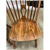 Image 13 : COCHRANE SOLID OAK DINING CHAIRS, LOT OF 6