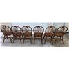 Image 14 : COCHRANE SOLID OAK DINING CHAIRS, LOT OF 6