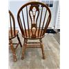 Image 15 : COCHRANE SOLID OAK DINING CHAIRS, LOT OF 6
