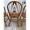 Image 16 : COCHRANE SOLID OAK DINING CHAIRS, LOT OF 6